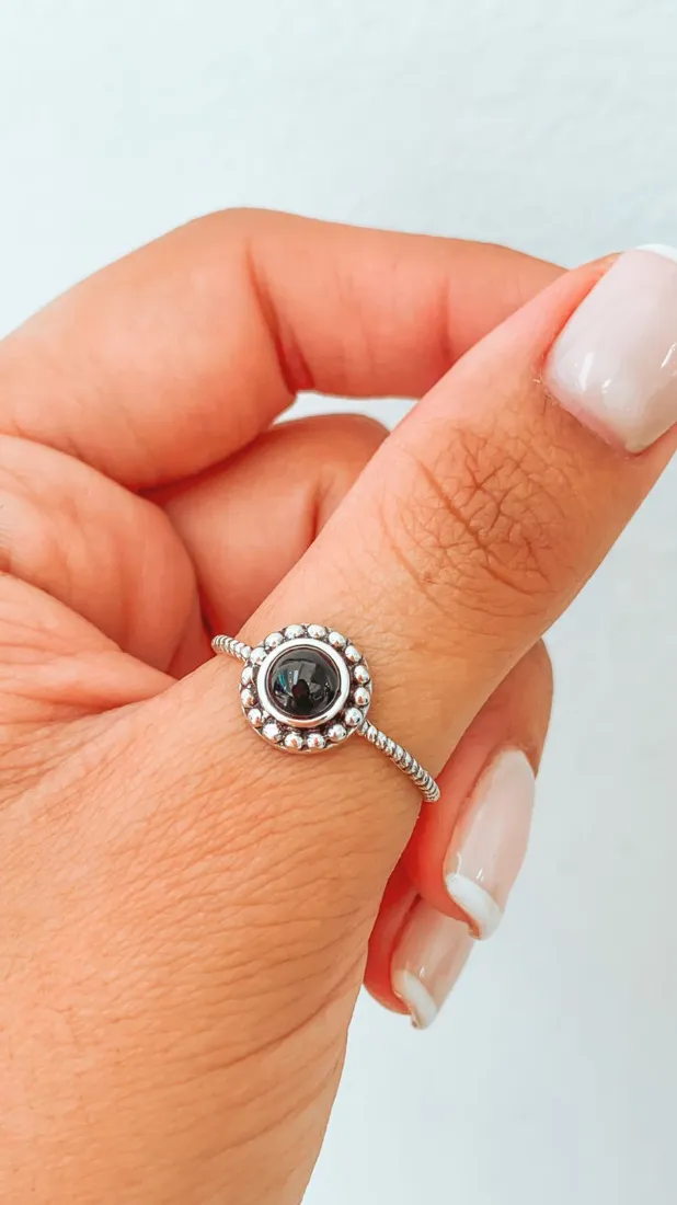 ANILLO NEPAL C PIEDRA ONIX PLATA 925